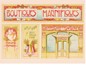 Boutiques Magnifiques: Shop Sign Designs of Belle Époque Paris