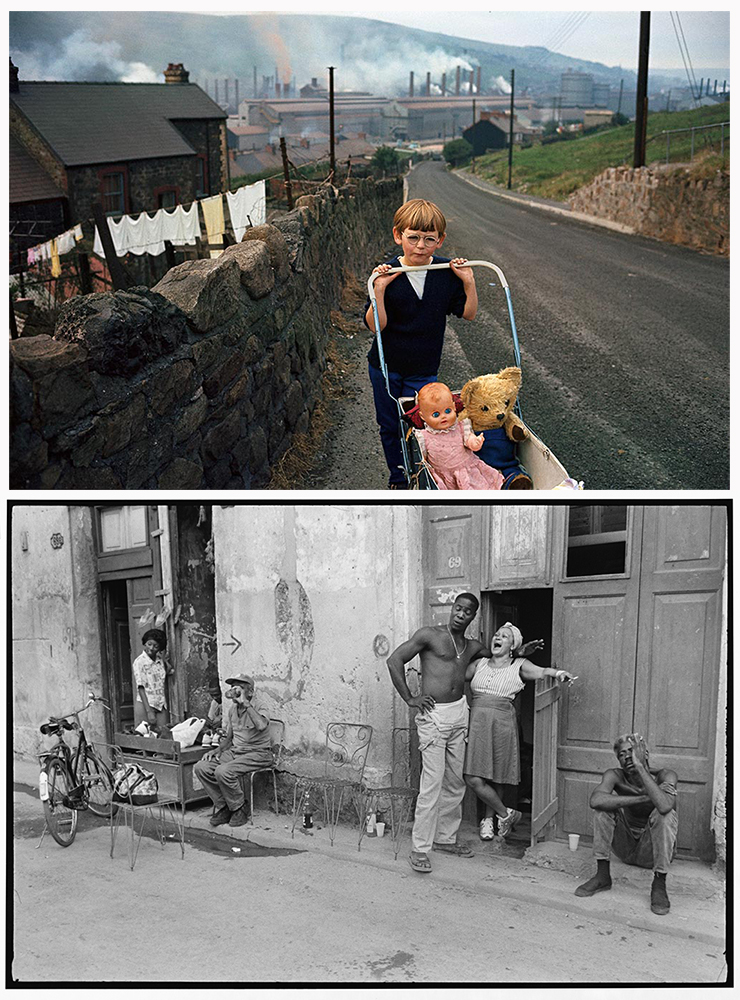 Photographs are by Bruce Davidson, from 
