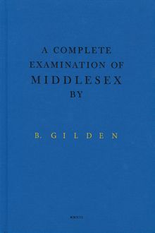 Bruce Gilden: A Complete Examination of Middlesex