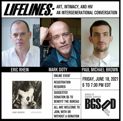 Bureau of General ServicesQueer Division presents 'LIFELINES: Art, Intimacy and HIVan Intergenerational Conversation'