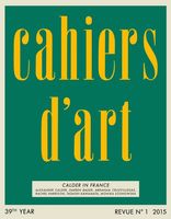 Cahiers d'Art: Calder in France