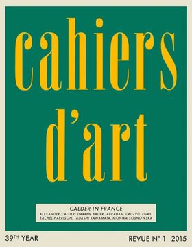 Cahiers d'Art: Calder in France