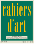 Cahiers d'Art: Calder in France