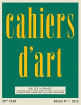 Cahiers d'Art: Calder in France