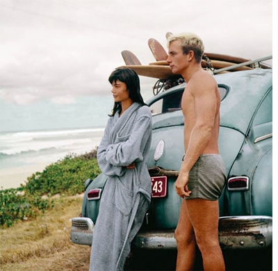 California Surfing and Climbing in the Fifties, Wendy Wagner and Tom Carlin Kaena Point