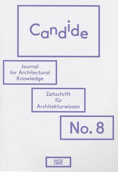 Candide No. 8: Journal for Architectural Knowledge