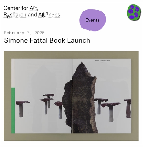 CARA presents Simone Fattal launching her new monograph in conversation with Negar Azimi 