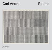 Carl Andre: Poems