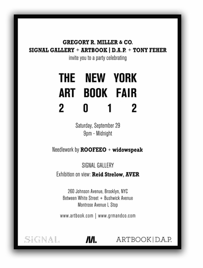 Celebrate the NYABF with ARTBOOK | D.A.P. Saturday at Signal Gallery