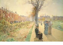 Childe Hassam: At Dusk