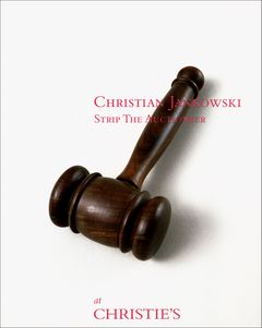 Christian Jankowski: Strip The Auctioneer at Christie's