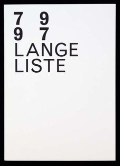 Christian Lange: Lange Liste 79-97
