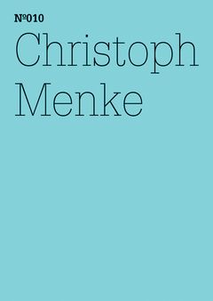 Christoph Menke: Aesthetics of Equality