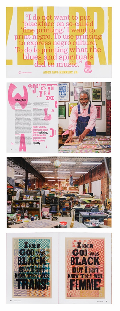 Citizen Printer Amos Paul Kennedy, Jr. prints for the glory of ALL peoples