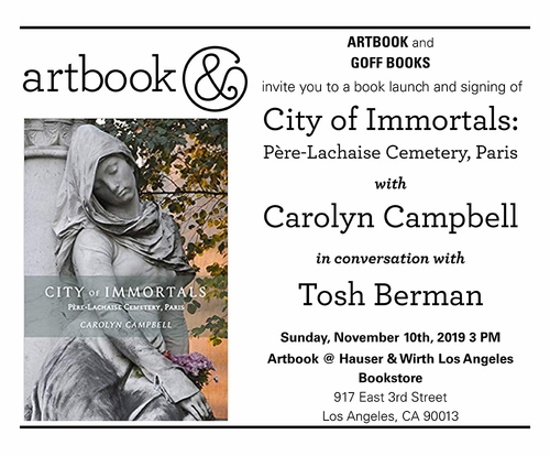 'City of Immortals' book launch at Artbook at Hauser & Wirth Los Angeles