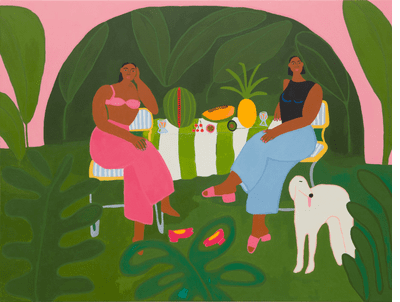Contemporary Latinx painting in new release, 'Let Us Gather in a Flourishing Way'