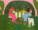 Contemporary Latinx painting in new release, 'Let Us Gather in a Flourishing Way'
