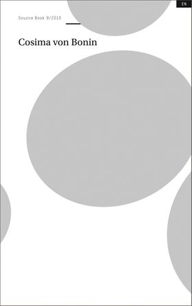 Cosima von Bonin: Source Book 9