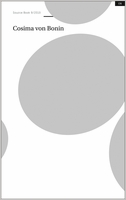 Cosima von Bonin: Source Book 9
