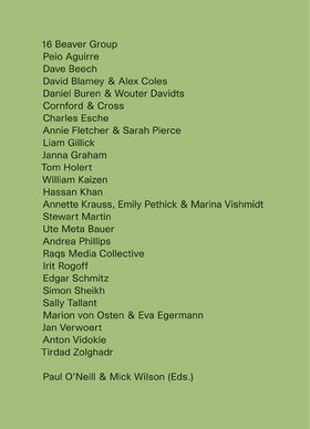 Curating and the Educational Turn