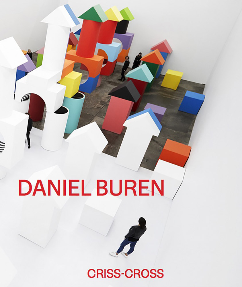 Daniel Buren Criss-Cross ARTBOOK | D.A.P. 2023 Catalog Books