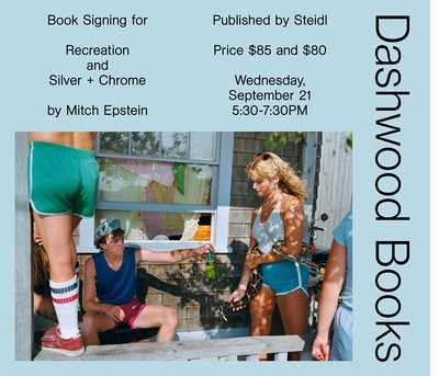 Dashwood presents Mitch Epstein signing 'Recreation' and 'Silver + Chrome'