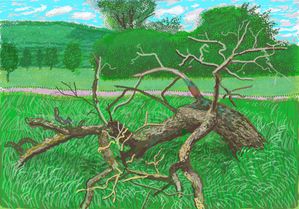 David Hockney: The Arrival of Spring in Normandy, 2020