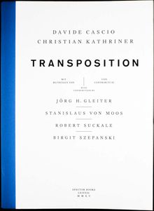 Davide Cascio & Christian Kathriner: Transposition
