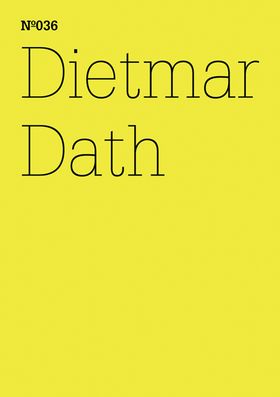 Dietmar Dath: Girl's Calligraphy Exercise