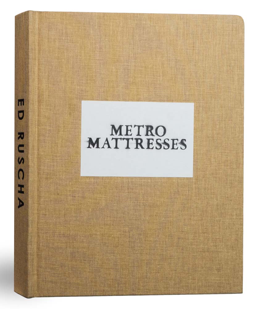 アート・デザイン・音楽 Metro Mattresses / Ed Ruscha Ed Ruscha Metro Mattresses ARTBOOK | D.A.P. 2017 Catalog Books