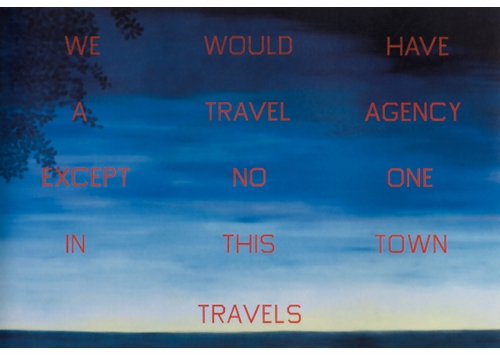 Ed Ruscha Road Tested