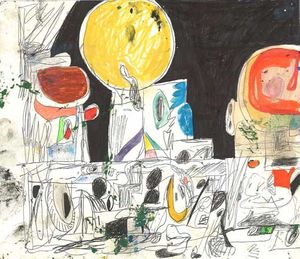 Eddie Martinez: Drawings