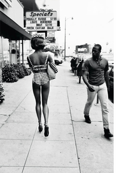 Ellen von Unwerth: early 90s photograph, "Sunset Boulevard"