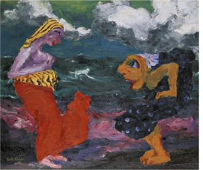 Emil Nolde's wild Grotesques