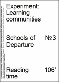 Experiment: Learning Communities