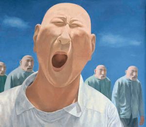Fang Lijun: The Precipice Over the Clouds