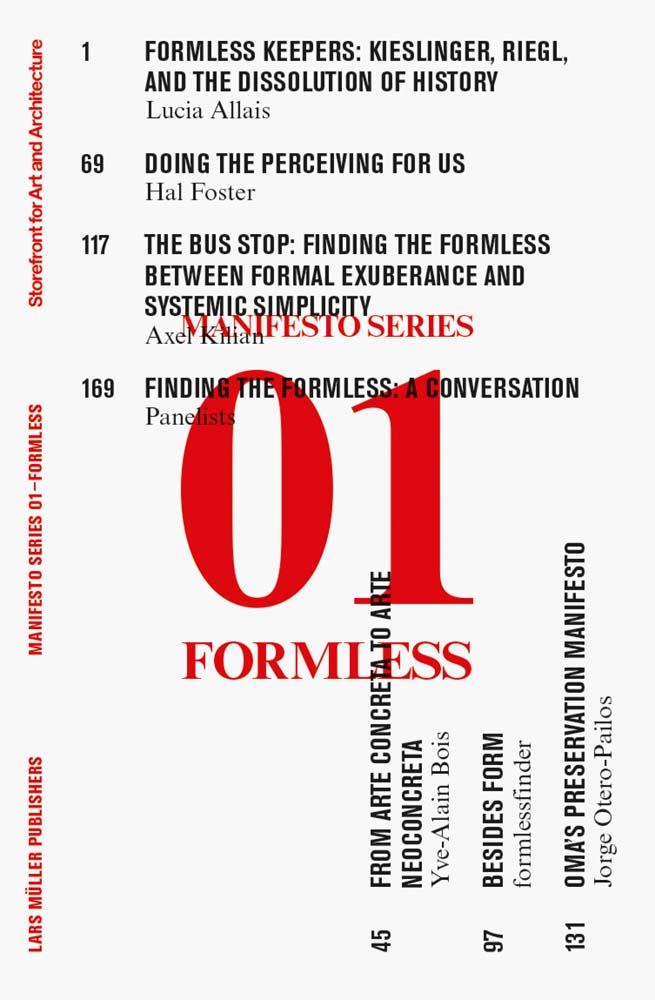 Be Formless Formless - ARTBOOK|D.A.P.