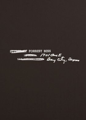 Forrest Bess