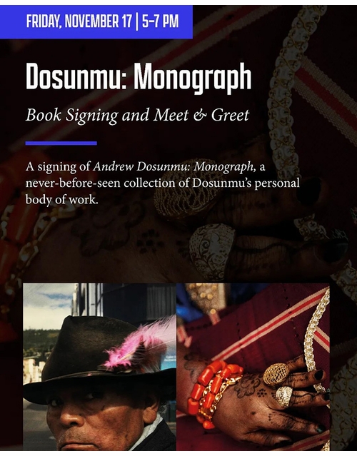 Fotografiska presents a book signing with Andrew Dosunmu