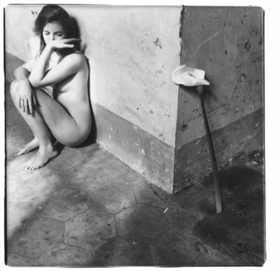 In less than a decade,
Francesca Woodman
produced a remarkably
original body of
photographs exploring
the human body in
architectural space.
Including many
previously unpublished
photographs, this
volume provides
a fresh overview of
her achievement.