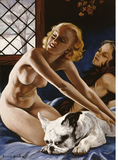 Francis Picabia: Our Heads Are Round so Our Thoughts Can Change Direction, Women with Bulldog