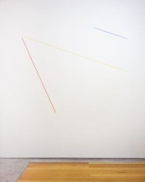 Fred Sandback: Threading Space