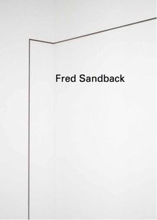Fred Sandback: Threading Space