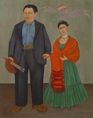 Frida Kahlo: Self-Portrait with Cropped Hair