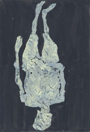 Georg Baselitz & Lucio Fontana: L�aurora viene