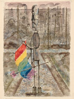 George Grosz: The Stick Men