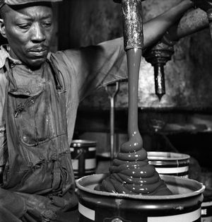 Gordon Parks: Pittsburgh Grease Plant, 1944/46