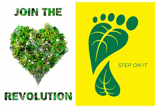 Green Patriot Posters