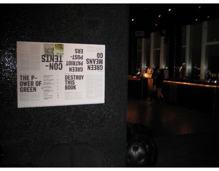 Green Patriot Posters Launch at The Standard