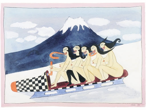 Hans Schrer 'Madonnas & Erotic Watercolors' Opens at Swiss Institute